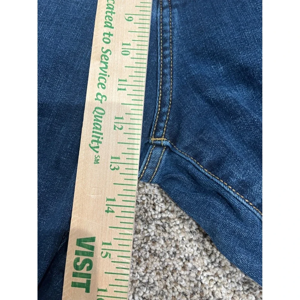 Lucky Brand 221 Straight Leg Jeans Mens 40x32 Dark Wash Stretch Denim